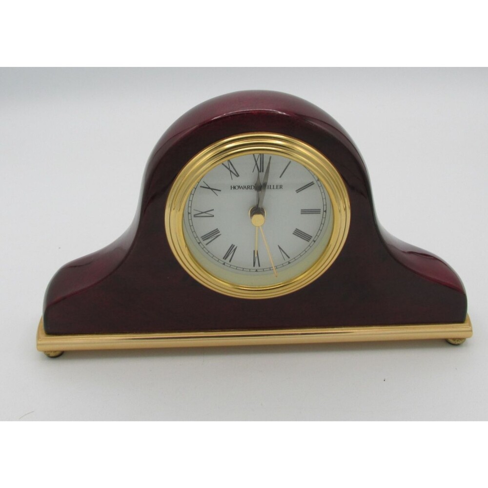 Howard Miller Mantle Shelf Dresser Analog Clock Model No 613489 with Alarm